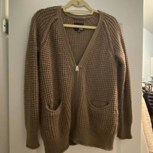 Wool Oversized Wilfred Free Cardigan